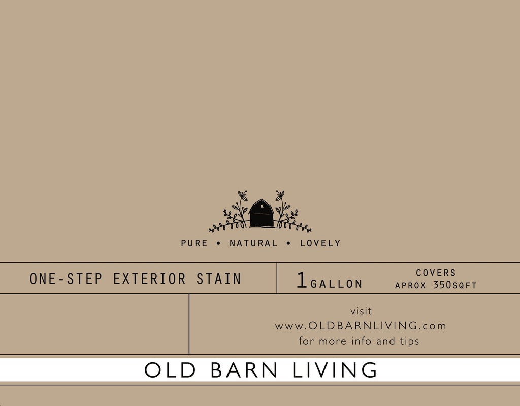 Farmhouse Exterior One-Step Stain - Rove + Dwell